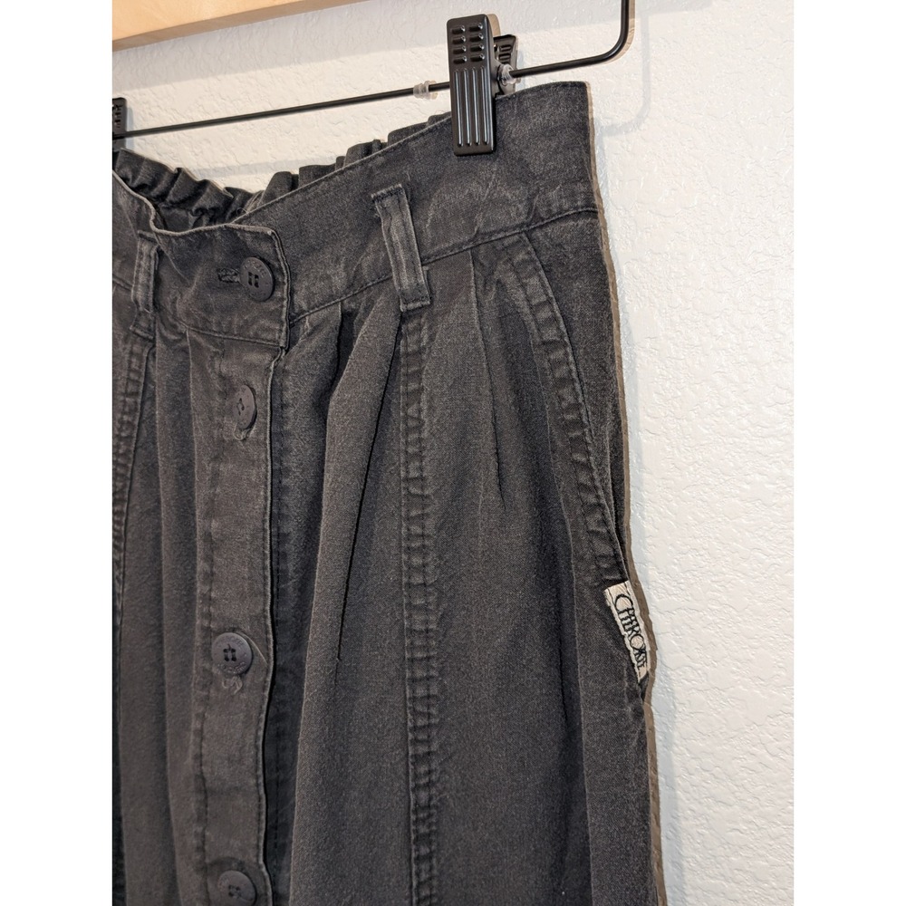 Cherokee Vintage Black Denim Maxi Skirt Womens Size10 - Picture 3 of 6